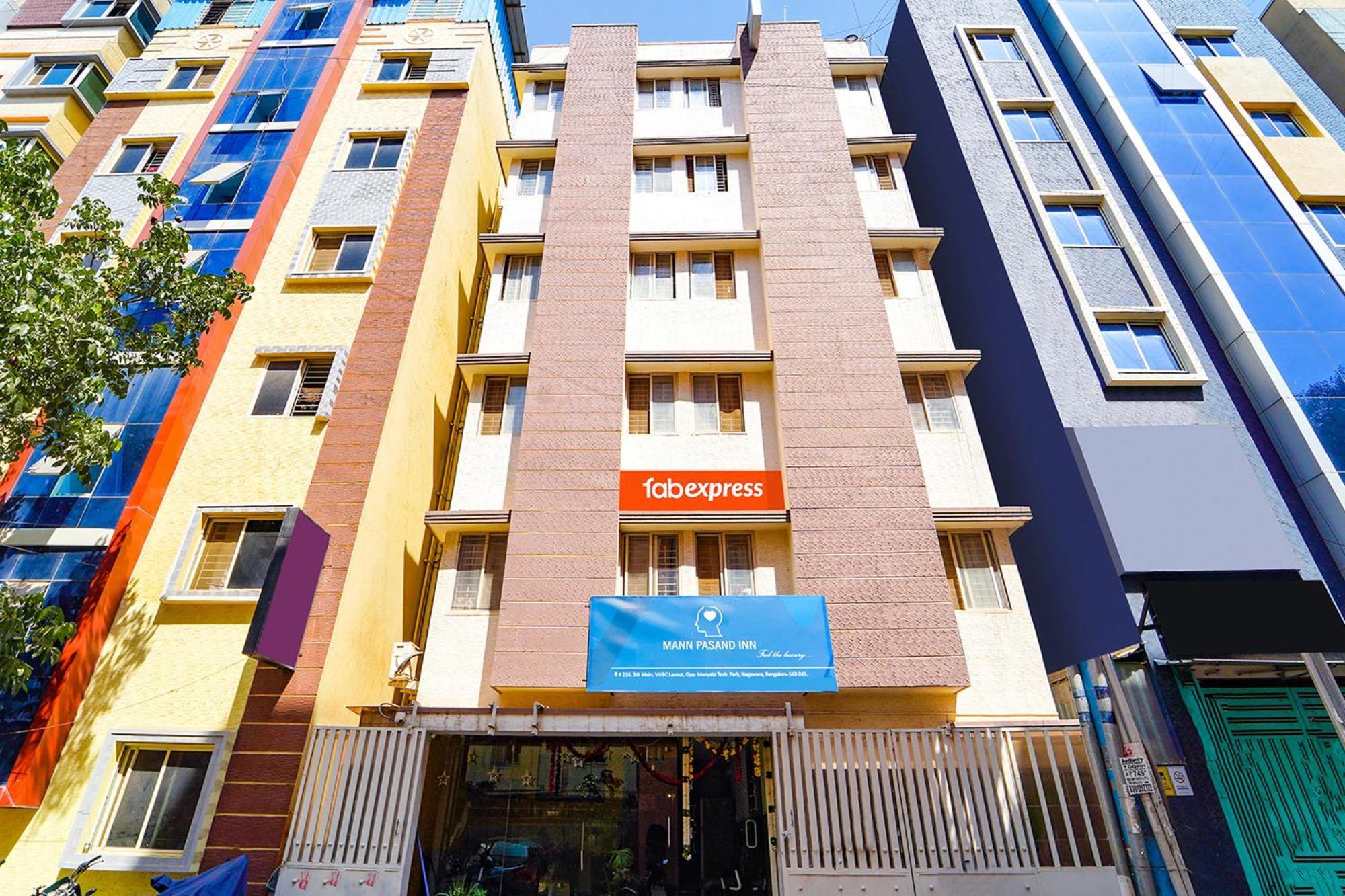Mann Pasand Inn Feel The Luxury Bangalore Exterior foto